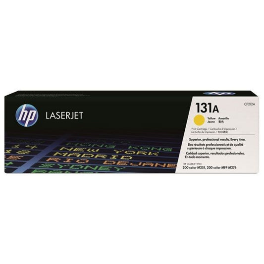 Cartouche D’Encre – Toner Laserjet HP 131A – CF212A – 1800 Pages – Jaune