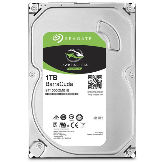 Disque dur interne BarraCuda 1 To 3.5" SATA III 6 Gb/s Seagate