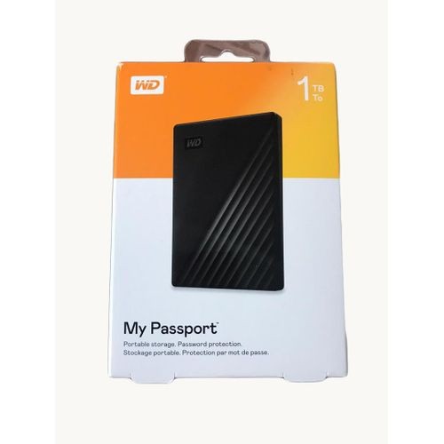 Disque Dur Externe Western Digital -1TB My Passport