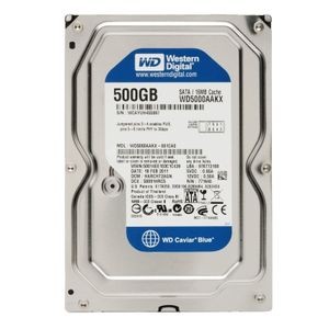 DISQUE DUR WD bureau SATA 3.5 INTERNE 500 Go