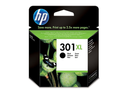 HP 301XL cartouche d'encre noir grande capacité authentique