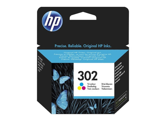 HP 302 Cartouche d’encre trois couleurs authentique